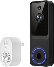 Smart Doorbell, Night Vision, Snapshot, Photo & Video Taking, Two-Way Intercom
