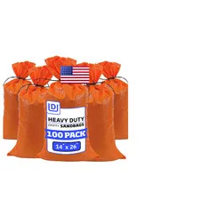 Durasack Heavy Duty Sand Bags Tie Strings Empty Woven Polypropylene For Flood