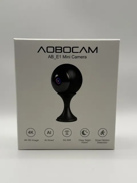 AOBOCAM 4K Mini  Camera WiFi AI Motion Detection
