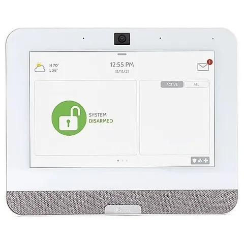 IQ Panel PowerG 345-MHz, 7 inches All-in-One Touchscreen, White | Qolsys IQP4006