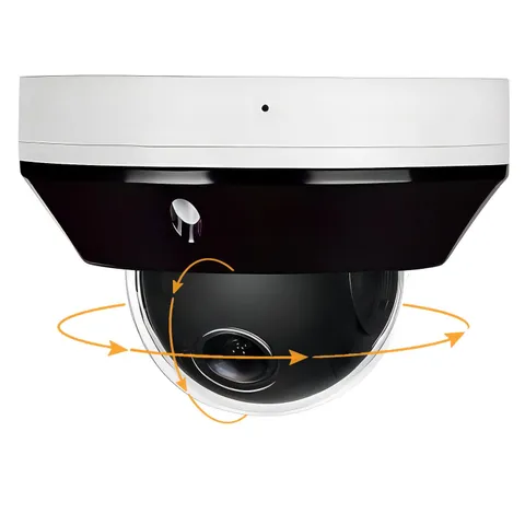 6MP Mini PTZ Dome PoE IP Camera 2.8-8mm Motorized Lens Outdoor - 3X Zoom, IP66