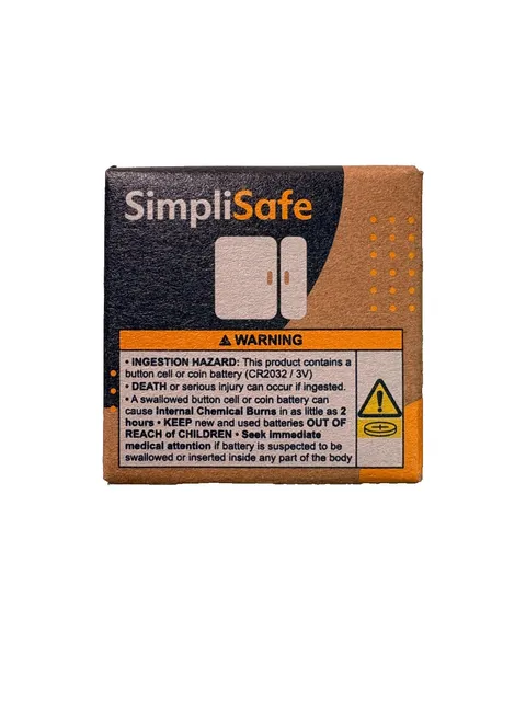 NEW SimpliSafe Entry ES3 Door Sensor White Magnetic Home Security (Latest)