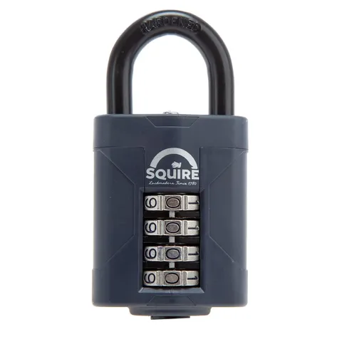 Henry Squire CP50 Recodable Combinaison Cadenas Ouvert Manille