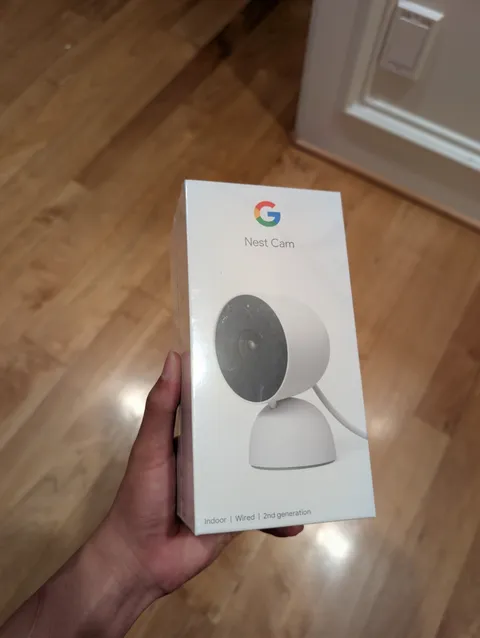 NEW-SEALED Google Nest Cam Indoor Wired 2nd Generation Security Camera