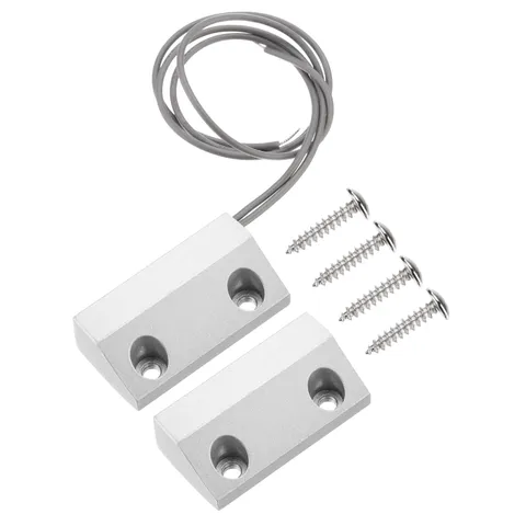 Rolling Door Contact 0-100V/0.5Amp Magnetic Alarm Reed Switch, Grey