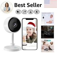 Advanced 1080P Pet Cam with Night Vision & Alexa Integration - Home Security Hub