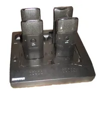 Shure MXWNCS4 4-Channel Networked Charging Station w/ 4x Wireless Transmitter