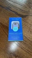 She's Birdie Birdie+ Indigo Personal Safety Alarm Brass Keyring Smart Features