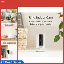 Indoor Security Camera 1080p HD WiFi Smart Home Monitor Motion Alerts Night