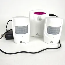 1 By One Wireless Driveway Alert Alarm Kit 2 Motion Sensors