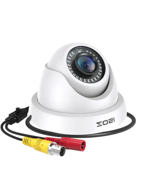 1080p Dome Security Camera Outdoor, Hybrid 4-in-1 CVI/TVI/AHD/CVBS