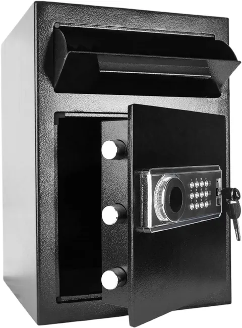 2.5 Cub Security Safe with Digital Keypad and Drop Slot for Business