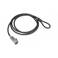 4xem 4XLAPLOCK6B 6FT LAPTOP LOCK KEYLESS 4 DIGIT WITH VINYL COATED STEEL CABLE B