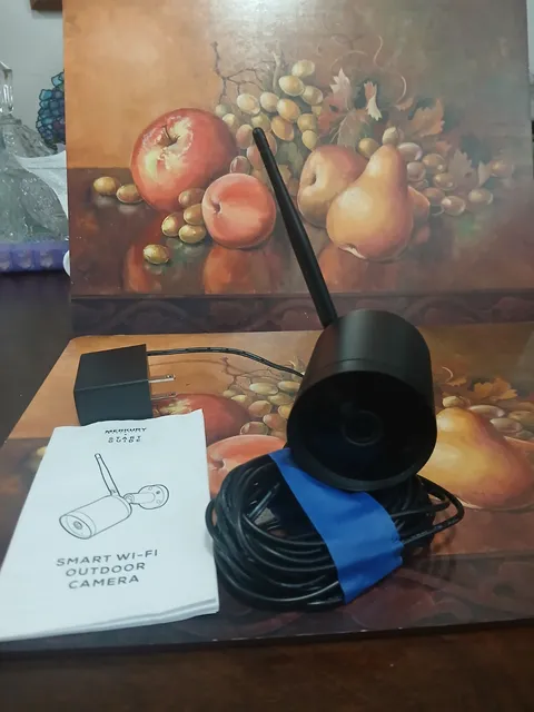 Merkury 1080p Smart Wi-Fi Outdoor Security Camera - Black (MI-CW020-101WW)