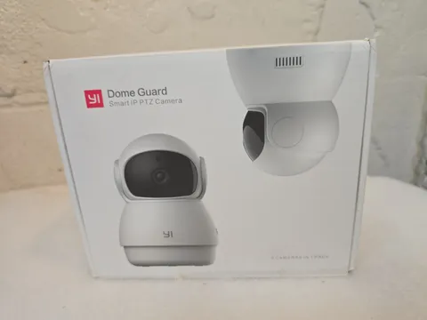 2 Pack YI Dome Guard PTZ IP Camera 2K 360° Pan & Tilt Night Vision 2-Way Audio 