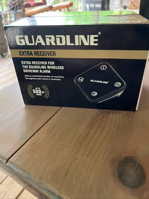 Guardline 500 Foot Long Range Driveway Wireless Alarm [1 Receiver]