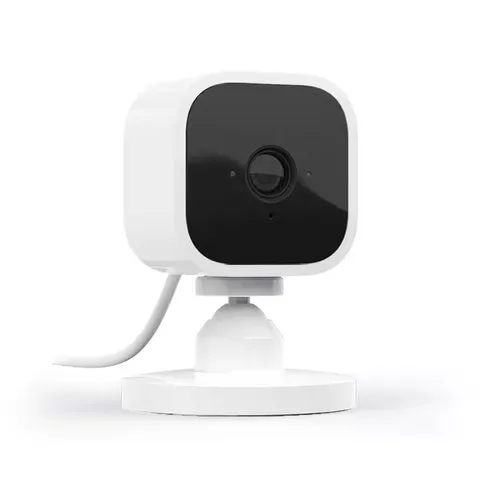 Mini Indoor Wired 1080p Wi-Fi Security Camera in White NEW