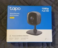 Tapo 1080P Indoor Only Wired Security Camera OPEN BOX