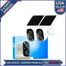 Vicohome 2K Solar Security Camera Wireless Outdoor Battery Powered Night Vision
