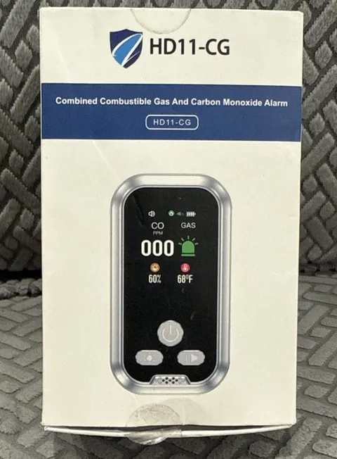 HD11-CG 4-in 1 Combined Combustible Gas and Carbon Monoxide Alarm- OPEN BOX!