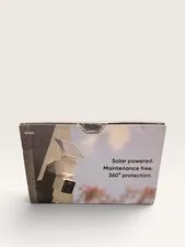 Wyze Solar Pan Cam 2-Pack, Solar Outdoor Home Security Camera, 2K HD Color Night