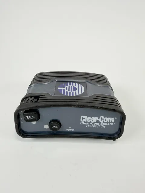 Clear-Com ClearCom RS-701 RS701 Single Channel Intercom Beltpack No Headset