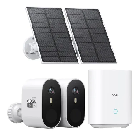AOSU Wireless Outdoor Security Cameras 2-Camera