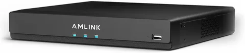 AMLINK 12MP 8CH AI NVR 8-Port PoE, Supports 1 x 20TB HDD Not Included ALN-4108E