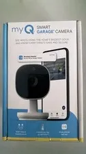 myQ Smart Garage Security Camera Full HD 1080p Indoor Wi-Fi White USB Powered