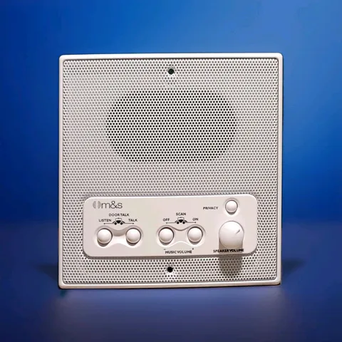 m&s Systems™ DMC1RS Indoor Room Station w/ Remote Scan for DMC1 Radio-Intercom 