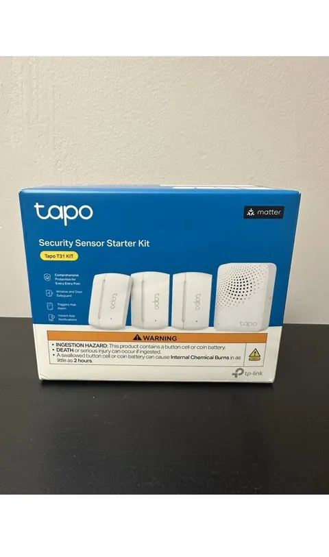 Tp-Link Tapo T31 Security Sensor Starter Kit - White (Tapo T31 Kit)