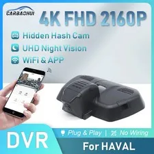 Plug and Play Dash Cam Car DVR UHD Video Recorder Camera For HAVAL H6 H7 F7 F7x 