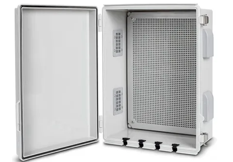 Electrical Junction Box 15.7x11.8x7.1 Waterproof IP65 Grey Ventilated