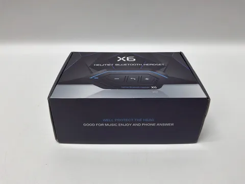 Motorcycle Helmet Headset Wireless Bluetooth Headphone Speaker Hands-Free X6 US