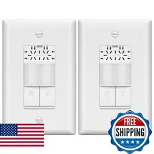 LIDER Humidity Sensor Switch and Motion Sensor Light Switch, PIR Sensor