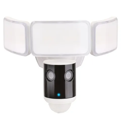 Feit Electric 5,000 Lumens Flood Light with Smart Dual Lens 270 Panoramic Camera