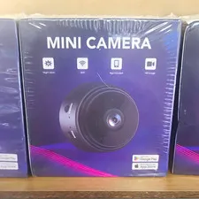 Wi-Fi Mini IP Camera HD Night Vision, Indoor, Black, 1 Camera Included