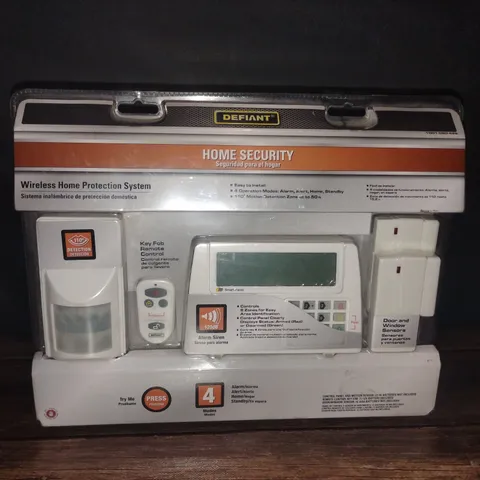 Defiant Home Security System NO wifi/bt/phone connection or service required