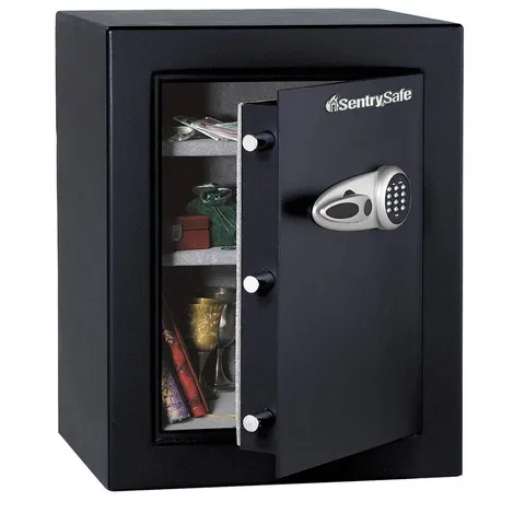 SENTRY SAFE T8331BLKHRO Safe,Steel,4.25 cu ft 6MPK3