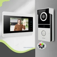 HOMSECUR Video Door Phone Intercom Doorbell Card Access Night Vision Door Unlock