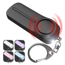 Self Defense Personal Alarm Keychain – 130 dB Loud Siren Protection Device