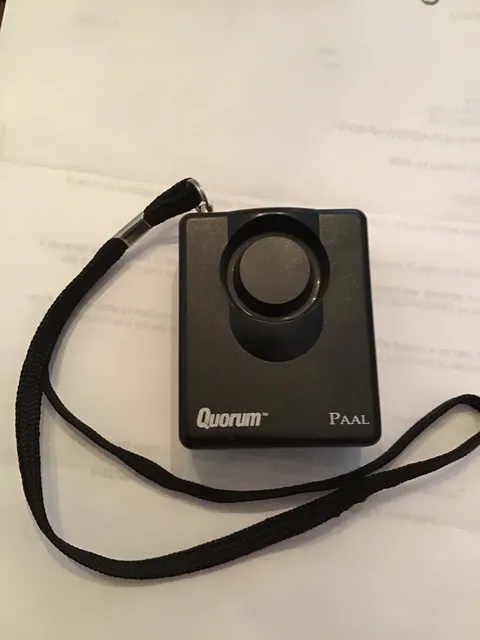 Personal Security  Dog Attack Alarm with Clip Quorum PAAL Tested