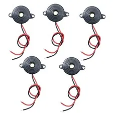 DC 3-24V Active Piezo Buzzer 85 db with Industrial Audio Inside 2-Wire Leads ...