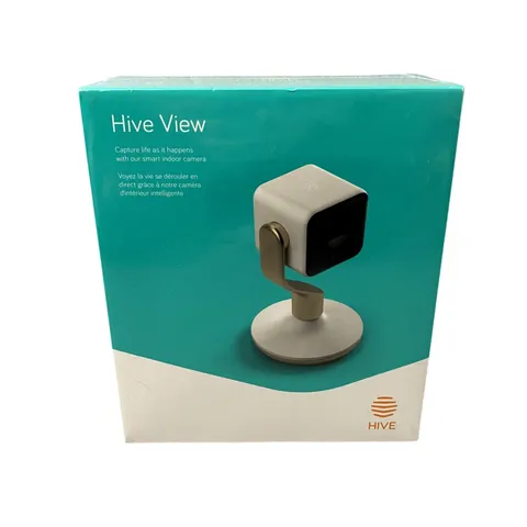 New Hive View Smart Indoor Camera 1080p Security White Security Wifi Bluetooth