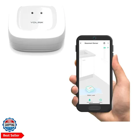 Water Leak Detector, 1/4 Mile World's Longest Range, Wireless Smart Water Lea...