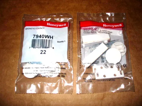 5 ADEMCO HONEYWELL 7940WH HARDWIRED CONTACTS KITS FOR VISTA 10P 15P 20P &UP