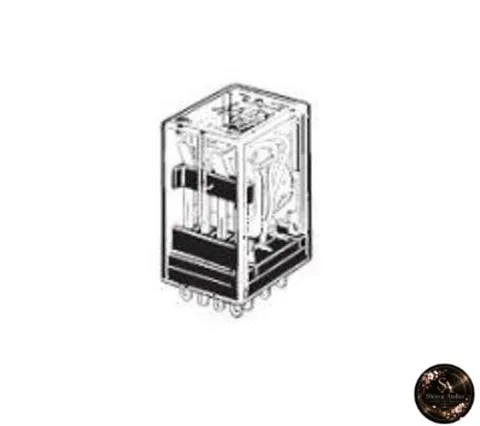 OMRON Mini Power Relay Plastic Seal Type 4-Pole Plug-in Terminal with Indicator