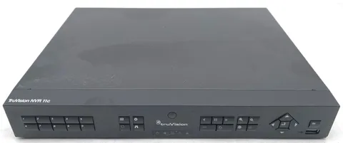 INTERLOGIX TRUVISION NVR 11C DIGITAL VIDEO RECORDER H.264 4-CHANNEL IP PoE 1TB