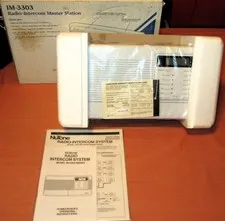 NEW NuTone IM-3303 Radio Intercom Master Station IM-3303WH Open Box