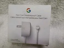 Google Weatherproof 33 ft Cable for Nest Cam (Battery) Only-Snow-10m 720p-477